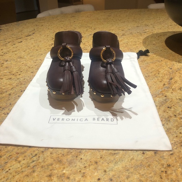 Ulla Johnson Vera Tassell Clogs - Picture 2 of 6